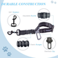Safety Dog Seat Belts – Adjustable, Reflective & Bungee Buffer for Car Travel (2 Pack)