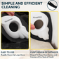 Firm Paw pet grooming tool with text highlighting its features on a white background.
